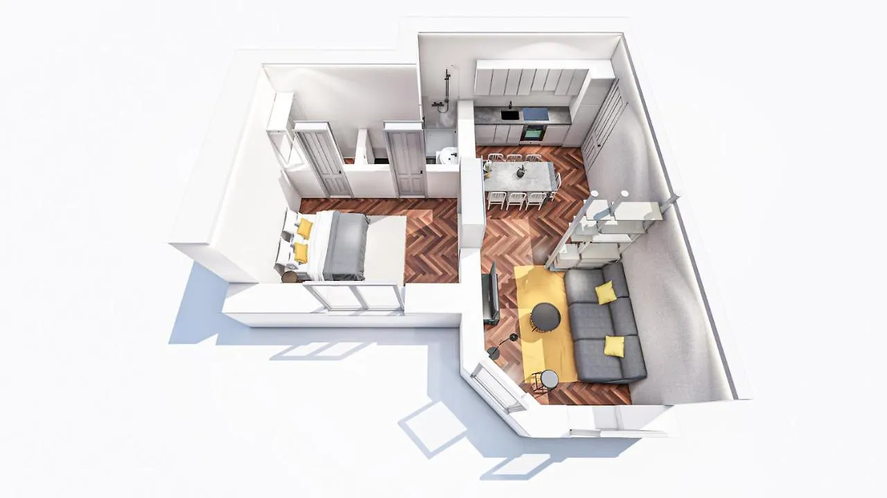 Generous Family-Apartment With Two Seperate Bedrooms Close To The U-Bahn Hamburg